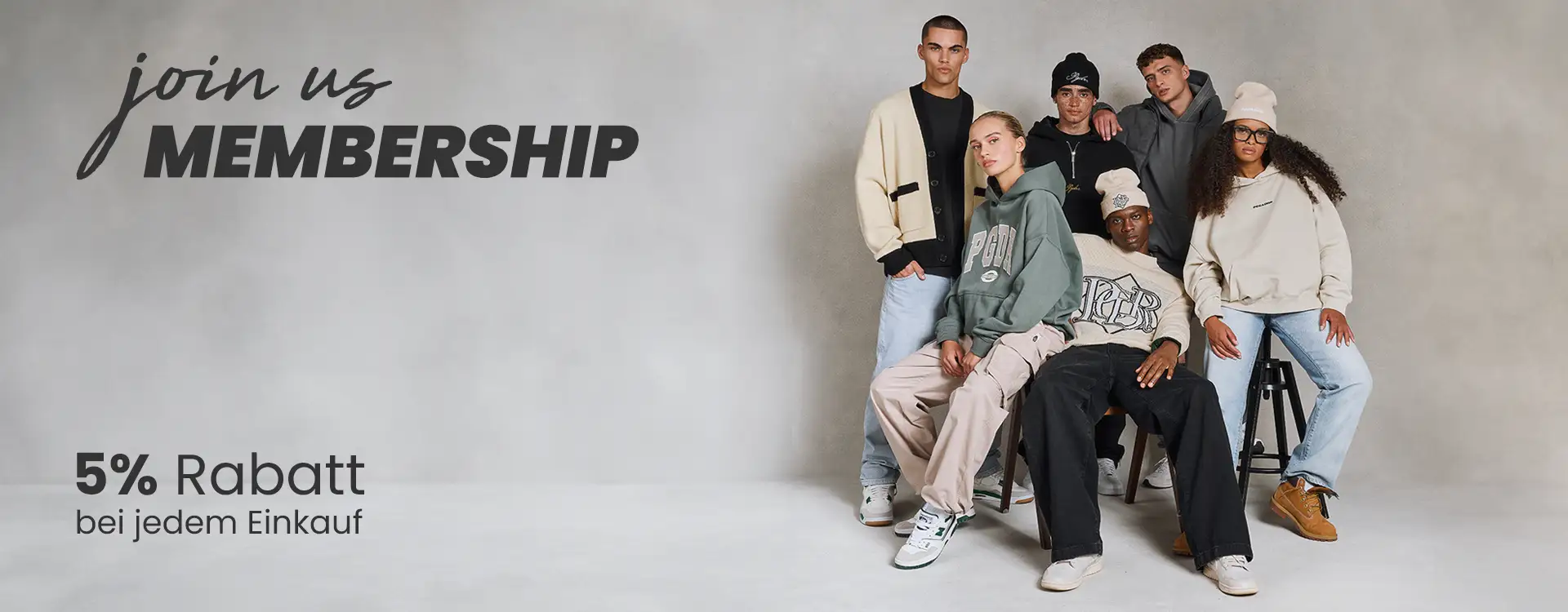 5% Rabatt Streetwear