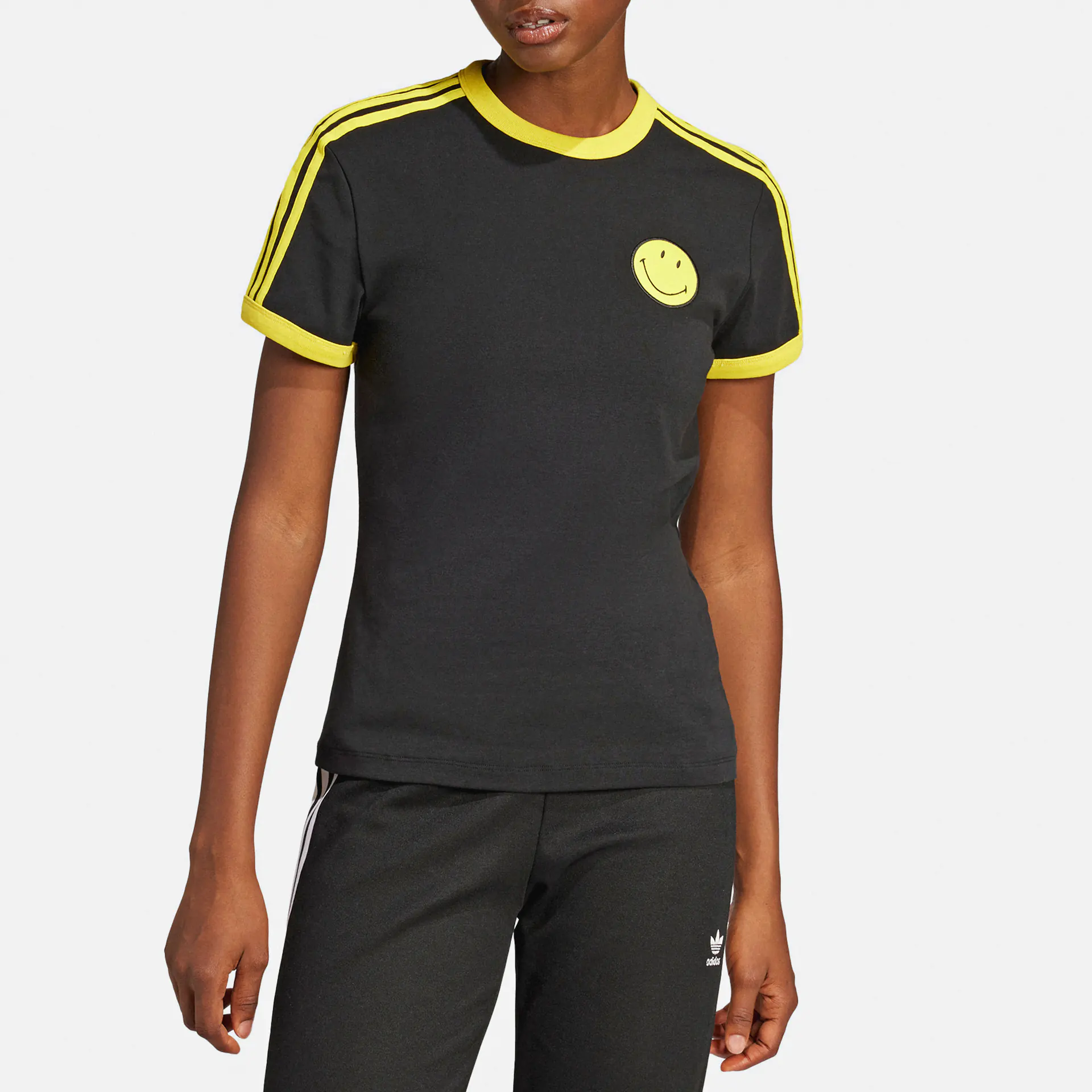 adidas Smiley Cali T-Shirt Black
