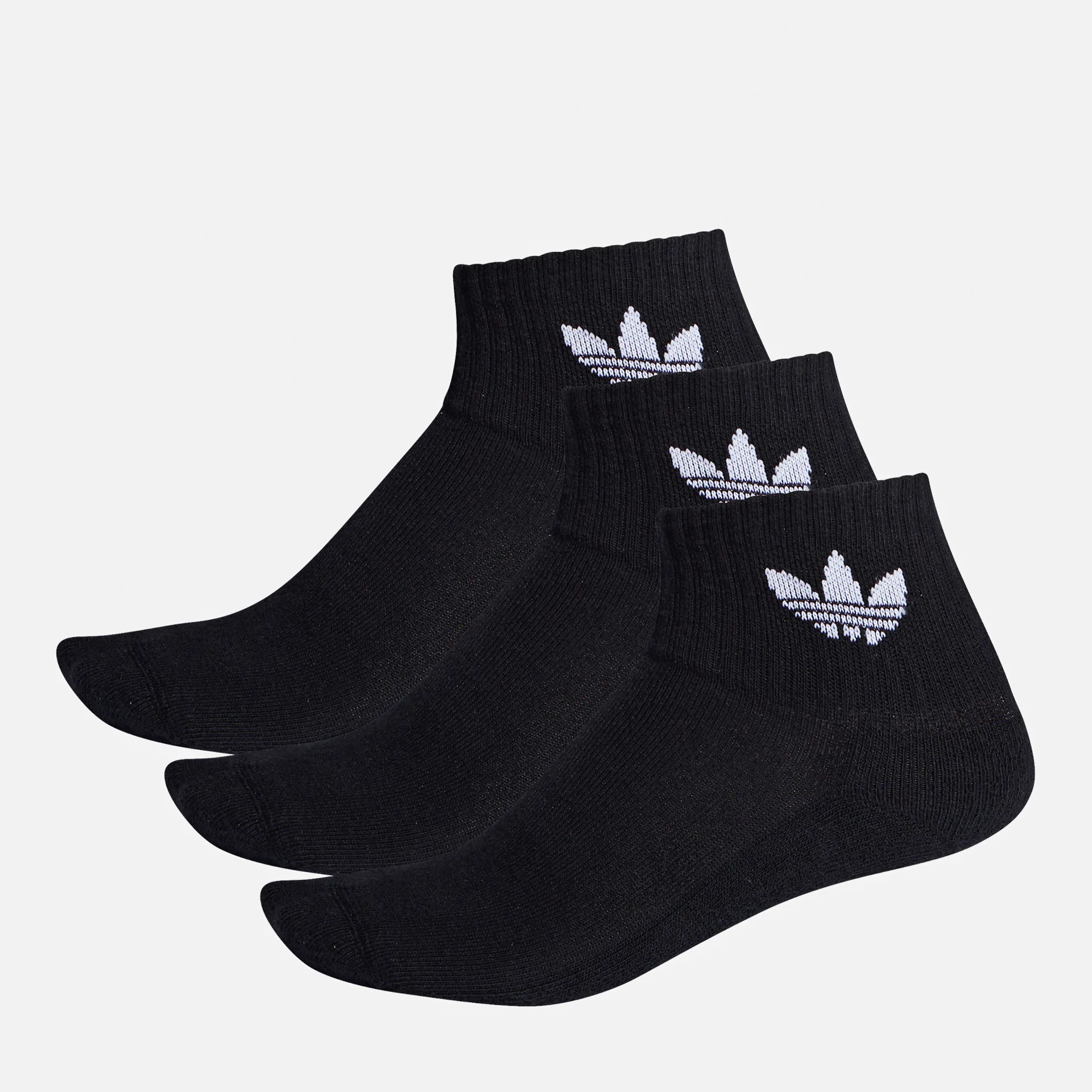 adidas Mid Crew Socks Black 3Pack