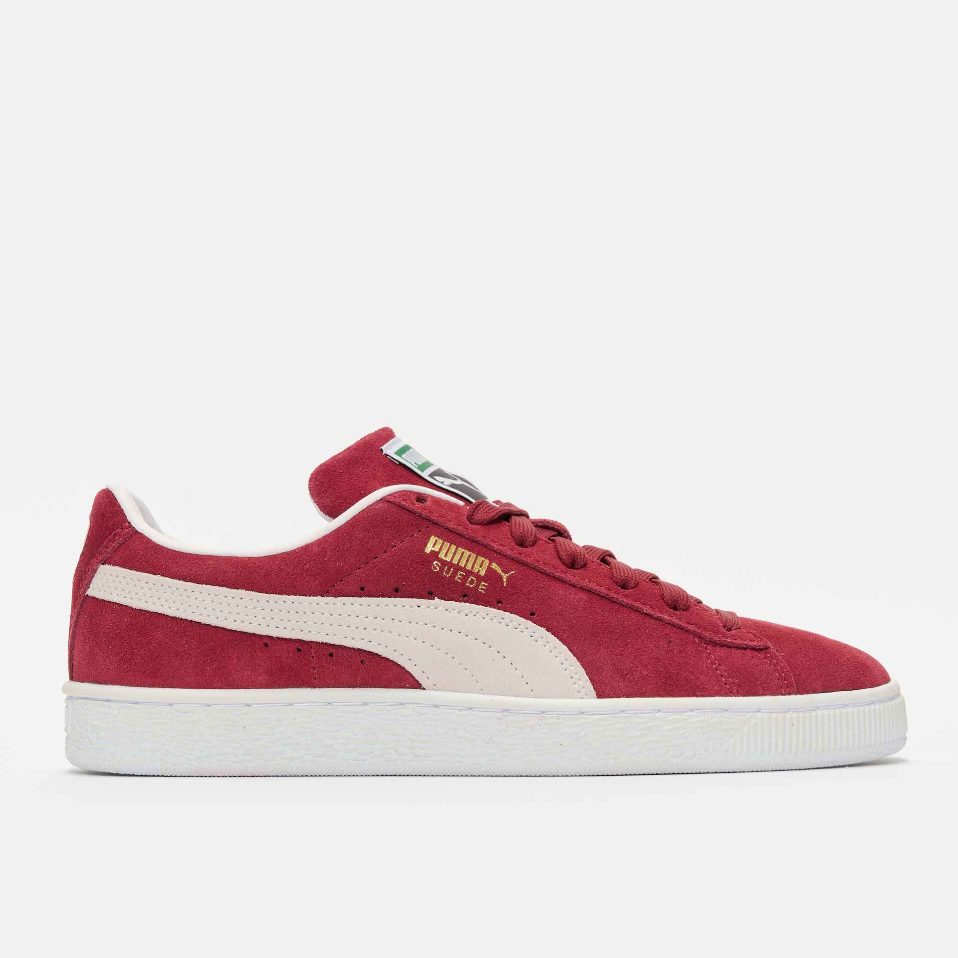 PUMA Suede Sneaker Classic Cabernet/White